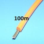 Silikonleitung SIF 0,5 mm braun 100 m Ring